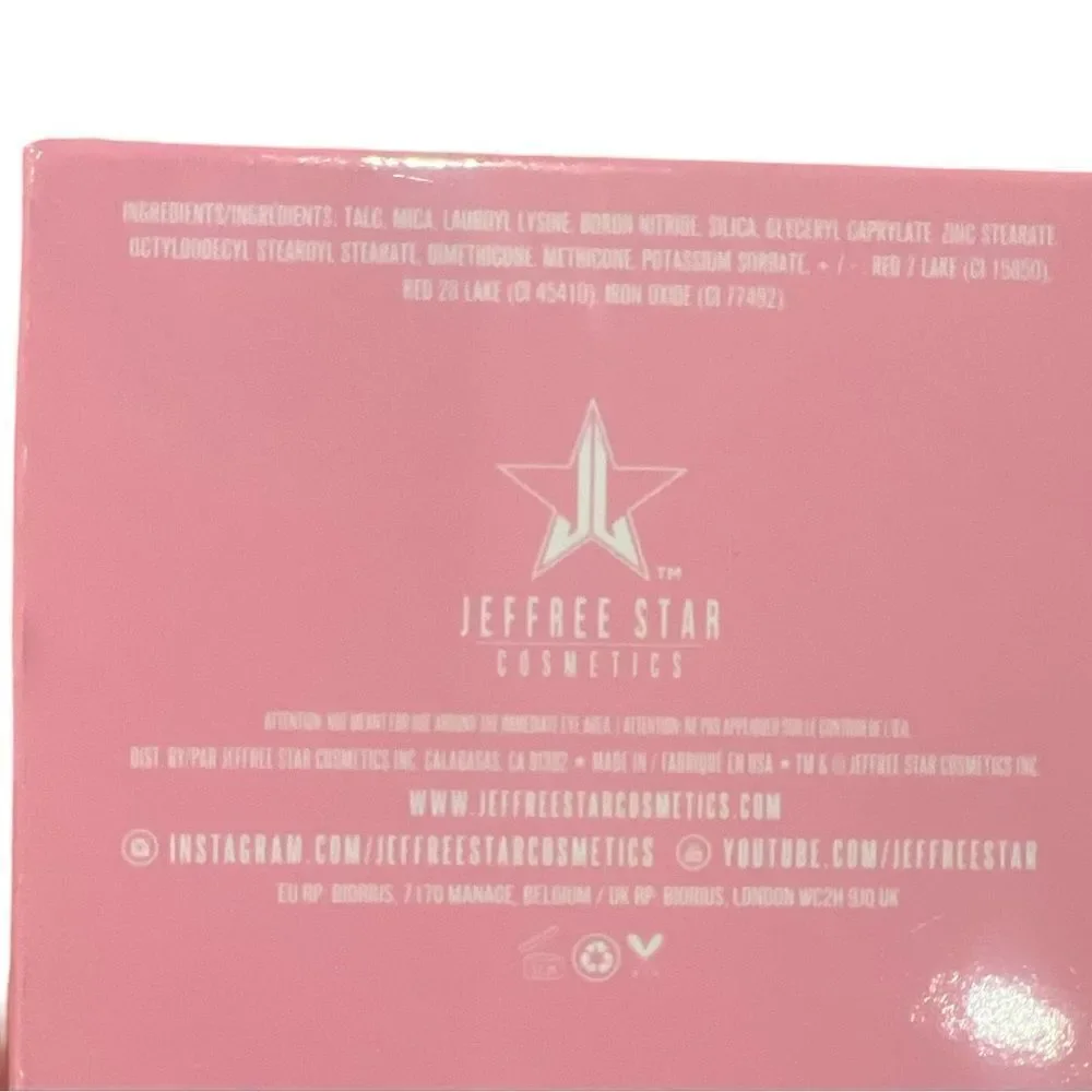 New in box Jeffree Star‎ cherry wet single eyeshadow